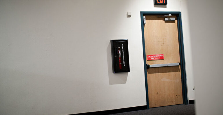 Puerta contra incendios