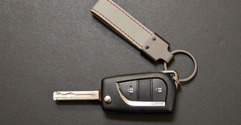 Llave con transponder