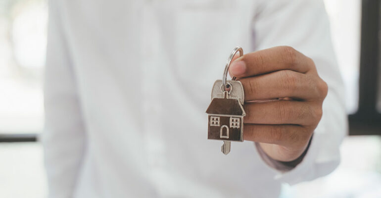 Llaves de casa rentada
